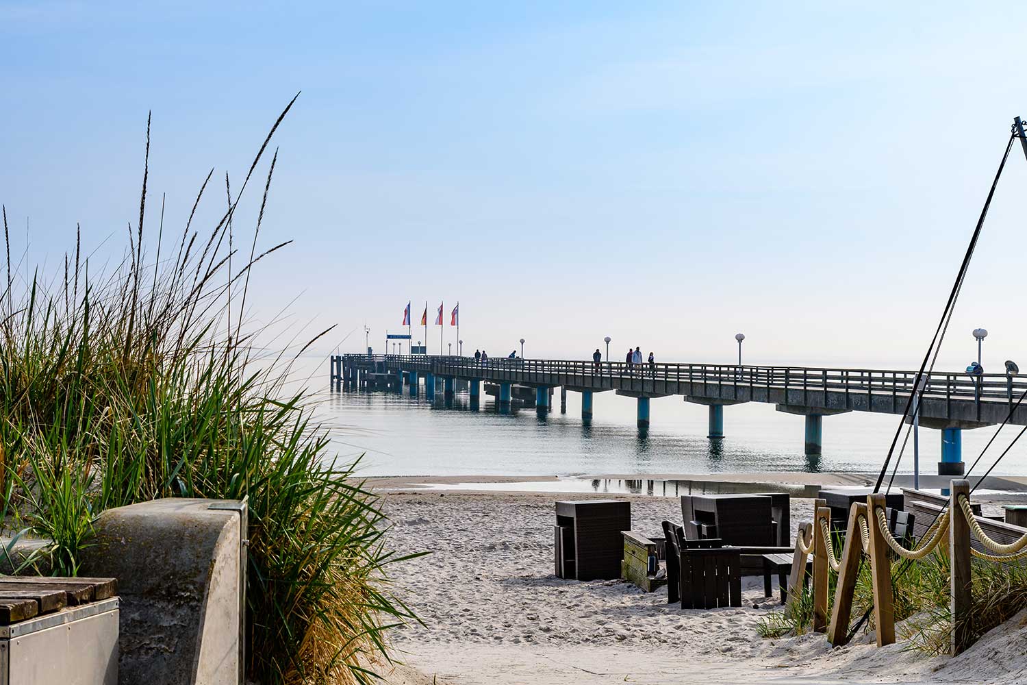 Seebrücke in Scharbeutz