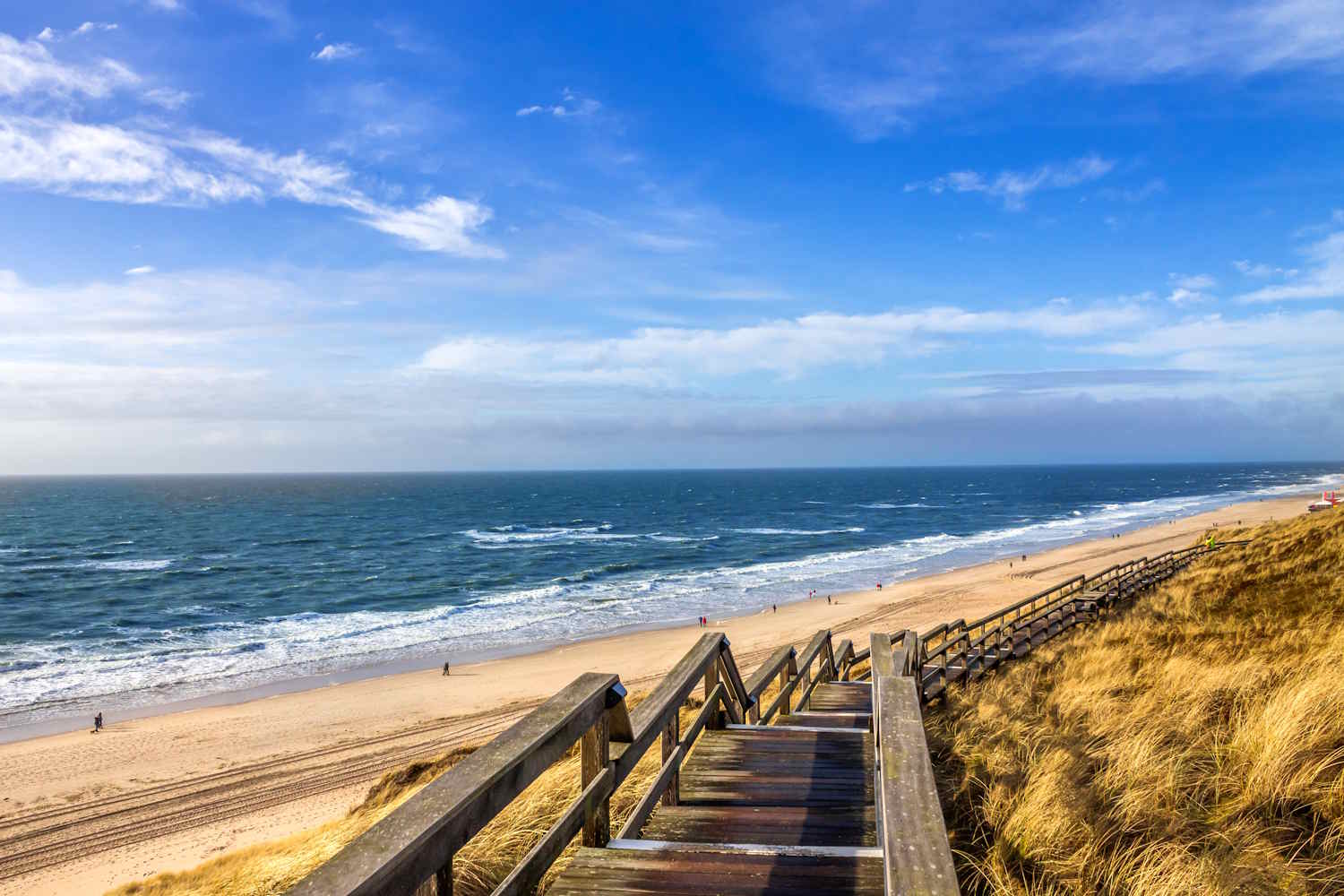 Strand von Wenningstedt auf Sylt