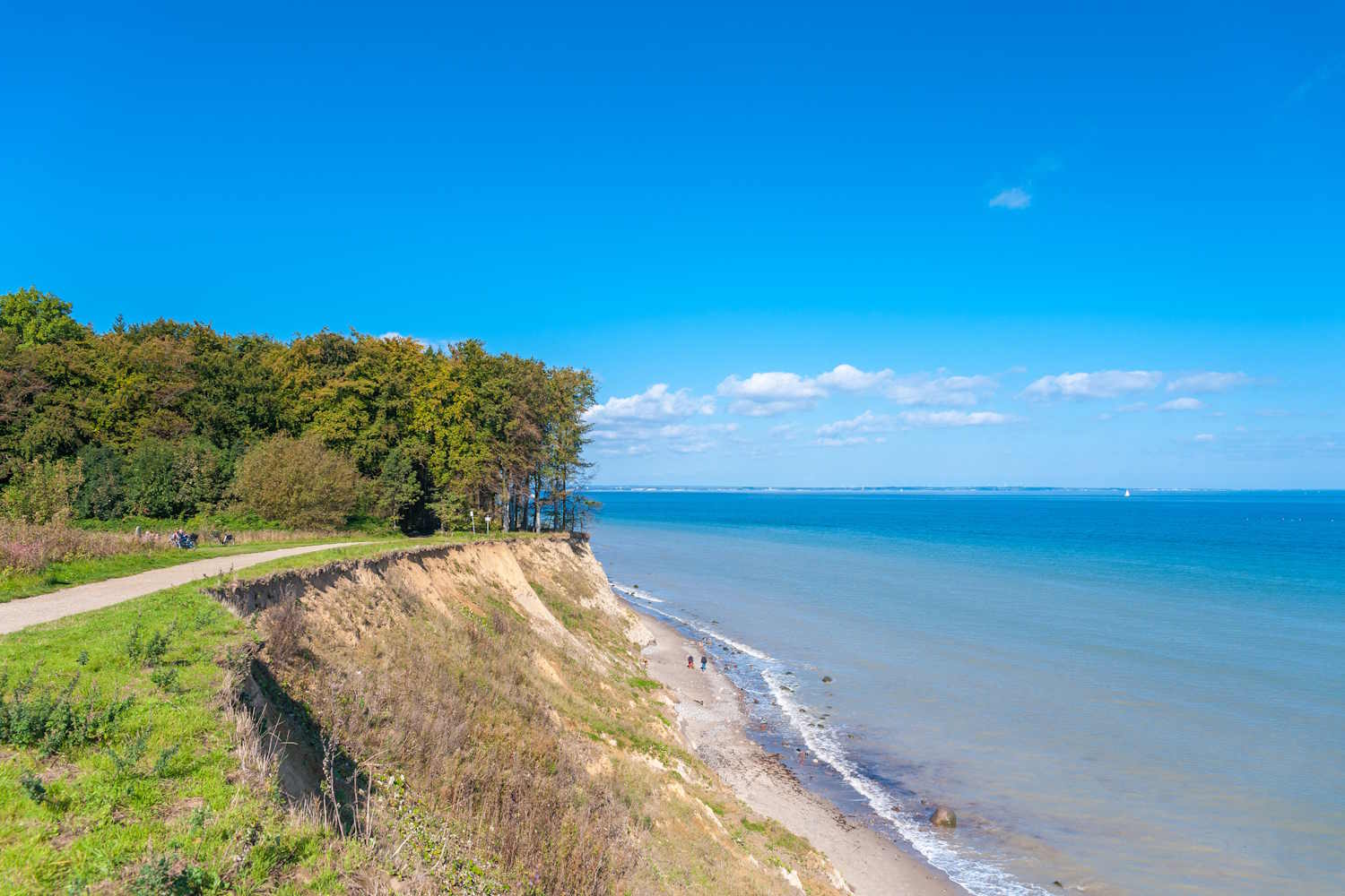Landschaft am Brodtener Steilufer bei Travemünde